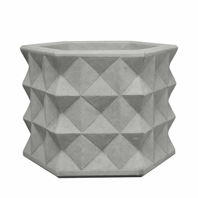 Topaz Hex Planter – Jackson Cast Stone